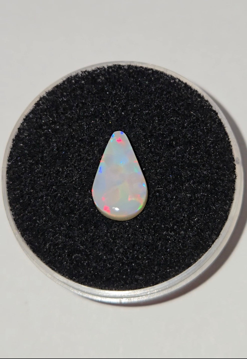 Natural, Australian, Coober Pedy Crystal Opal, Flagstone Pattern (2.26 Carats)